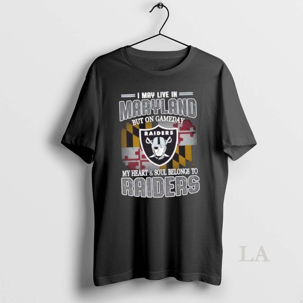 Original I May Live In Maryland But On Gameday My Heart And Soul Belongs To