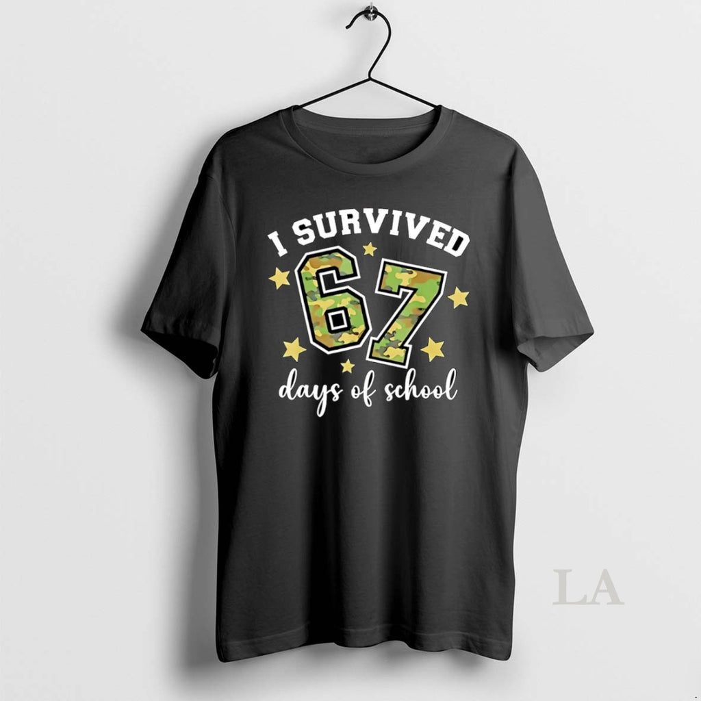 Original I Survived 67 Days Of School Camo