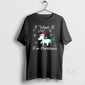 Original I Want A Unicorn For Christmas Holiday