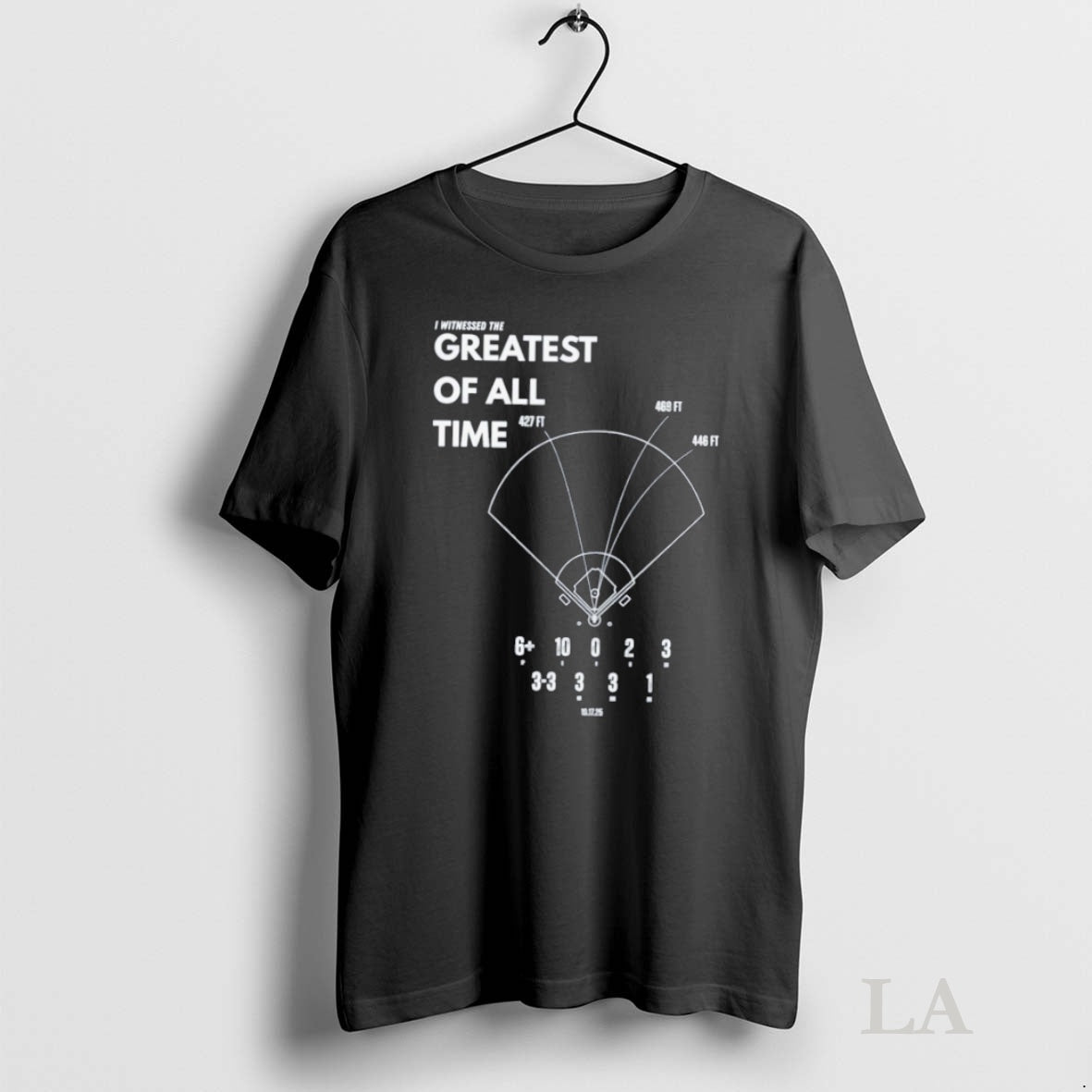 Original I Witnessed The Greatest Of All Time Shohei Ohtani Mlb Los Angeles Dodgers Goat
