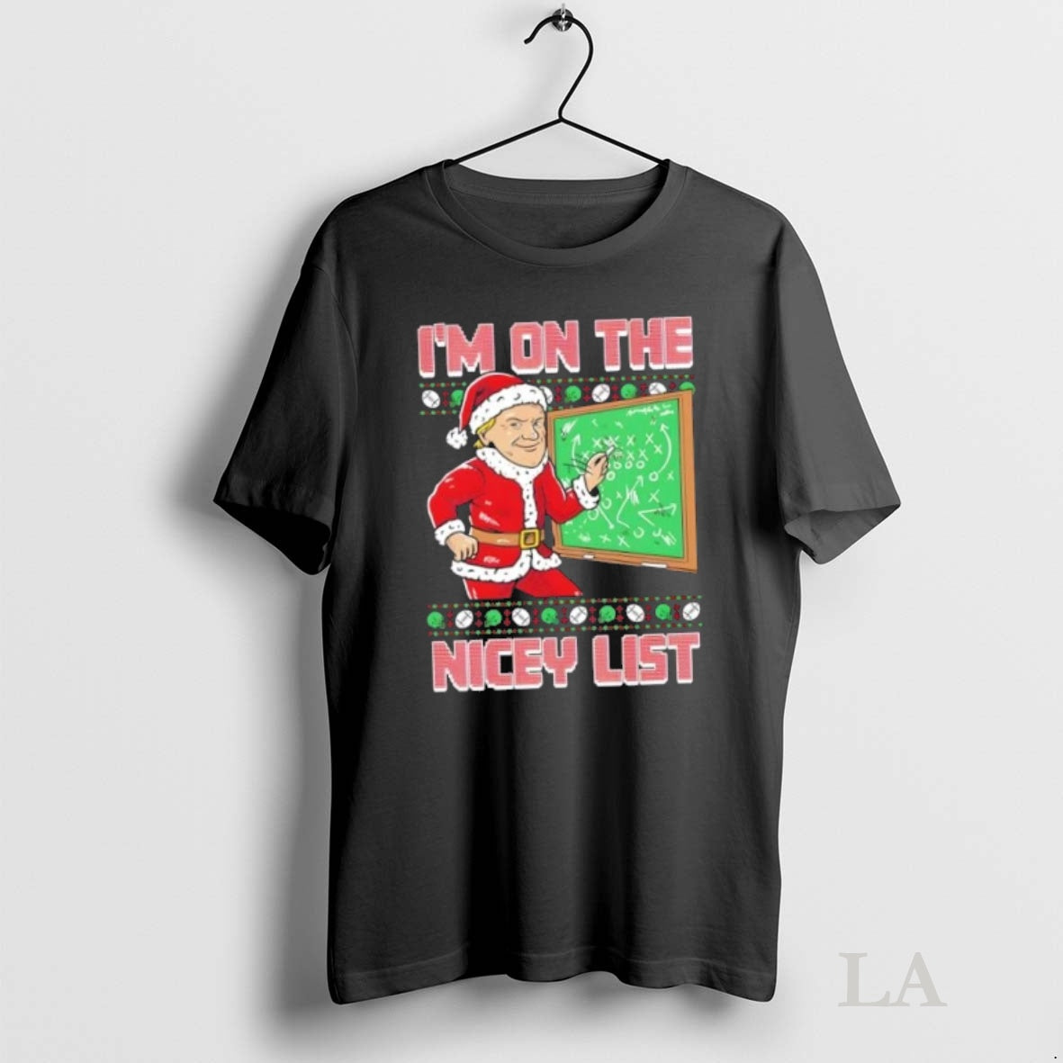 Original Im On The Nicey List Christmas Ugly