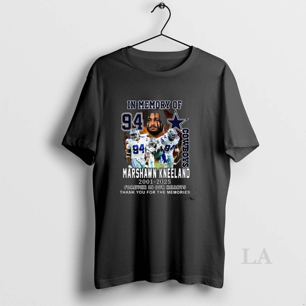 Original In Memory Of Marshawn Kneeland 2001 2025 Forever In Our Hearts Signature