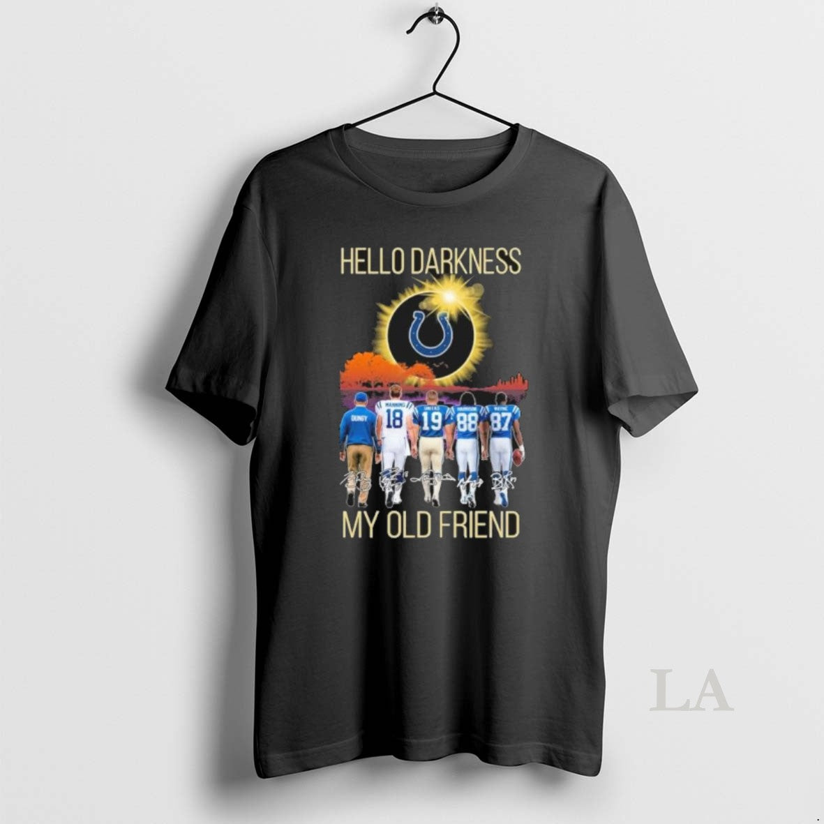 Original Indianapolis Colts Hello Darkness My Old Friend