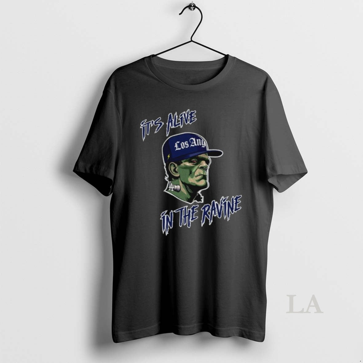 Original Its Alive In The Ravine Los Angeles Dodgers Frankenstein