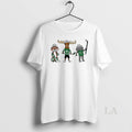 Original Jake Oettinger Otter Mikko Rantanen Moose And Jason Robertson Robo Guys Dallas Stars Mascot