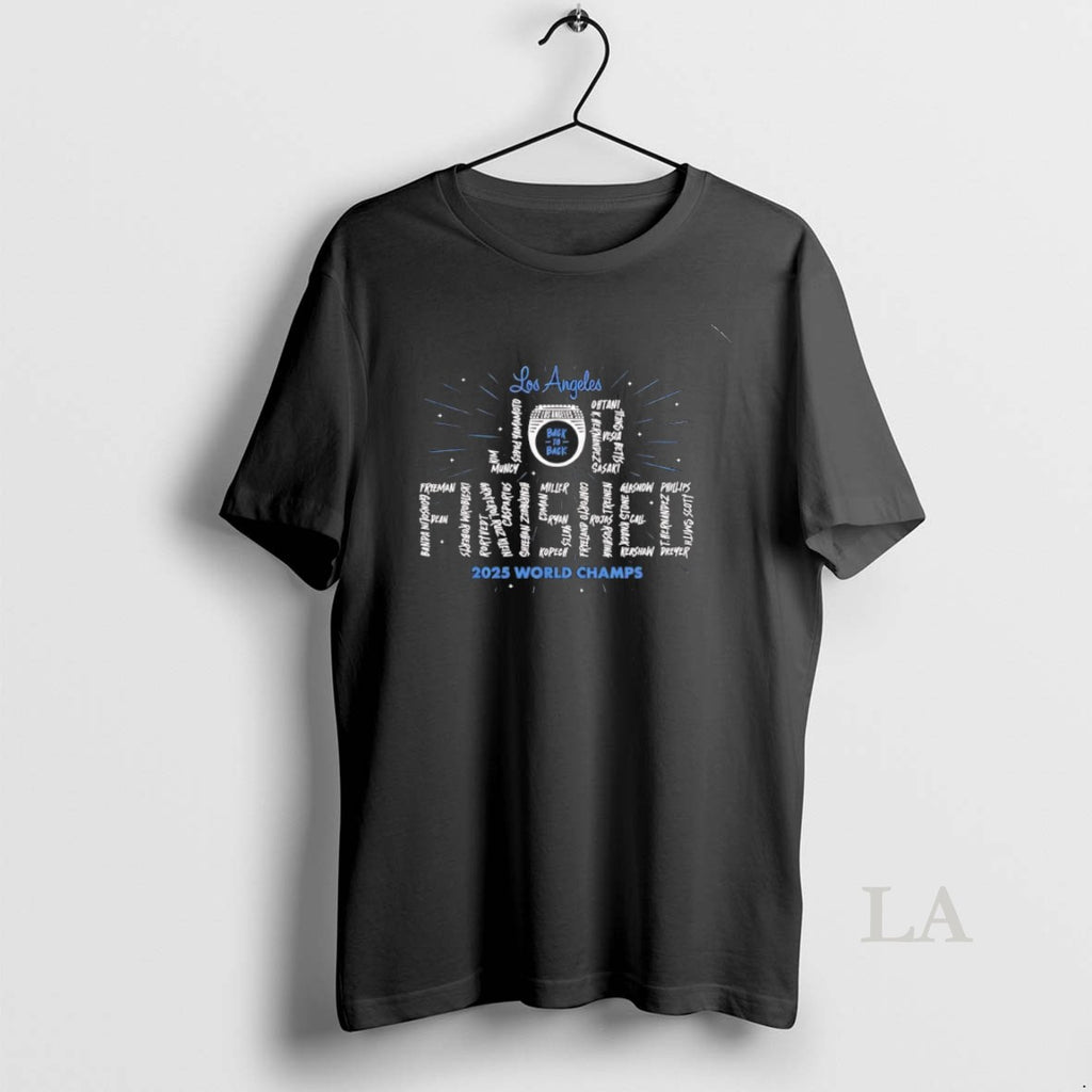 Original Job Finished Los Angeles Dodgers Back To Back 2025 World Champs