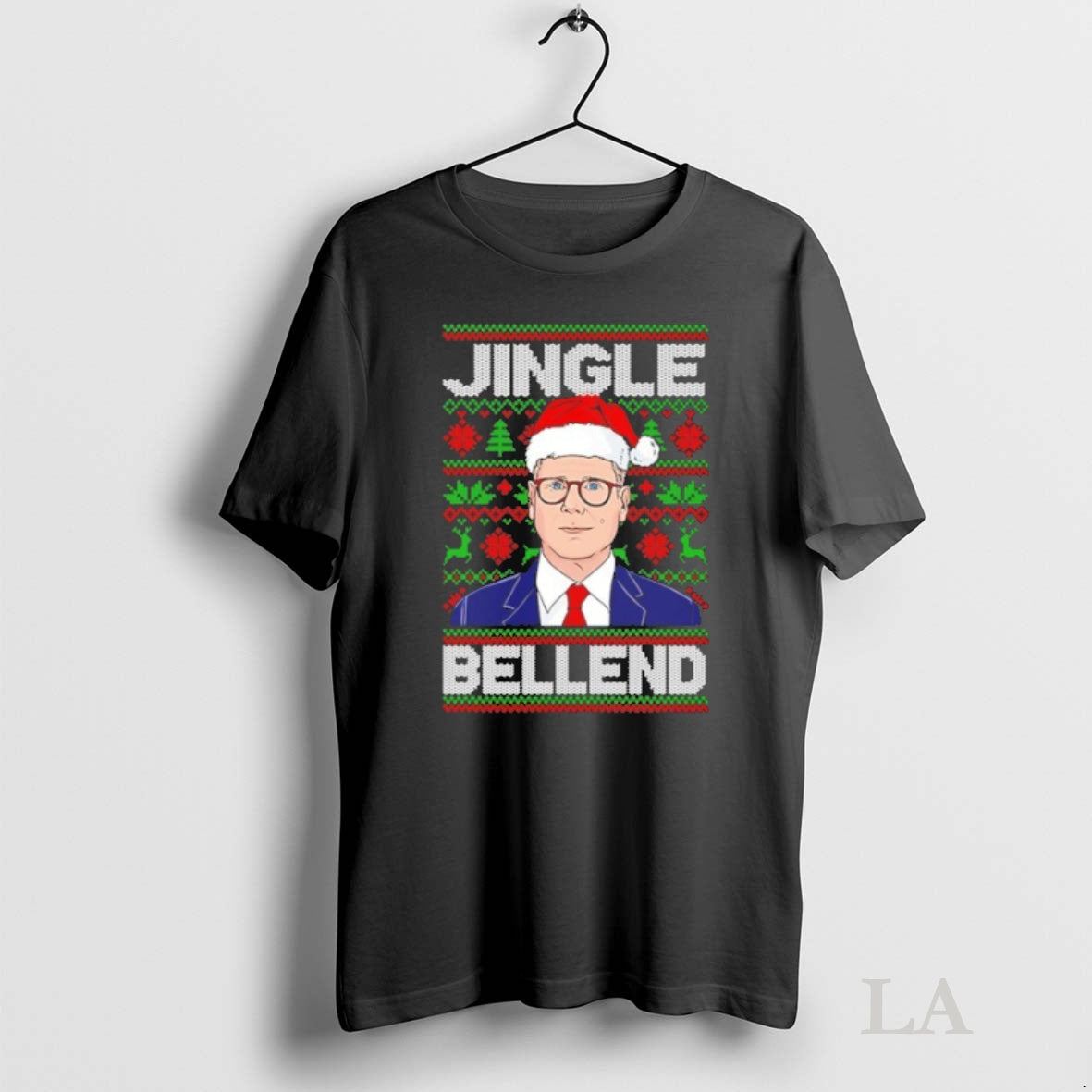 Original Keir Starmer Jingle Bell End Ugly Christmas Sweat Tee Sweater