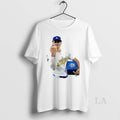 Original Kike Hernandez Middle Finger Ring Doyers Los Angeles Dodgers Mlb Baseball World Series 2025