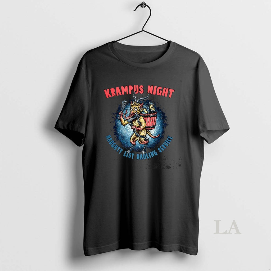 Original Krampus Night Naughty List Hauling Service Horror Christmas