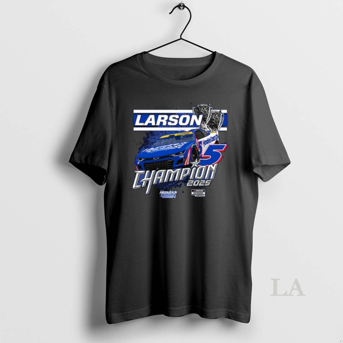 Original Kyle Larson Hendrick Motorsports Team Collection 2025 Nascar Cup Series Champion Long Sleve