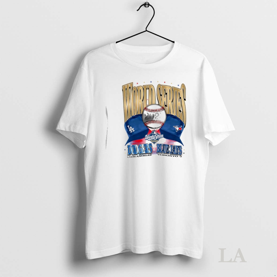 Original La Dodgers Vs Toronto Blue Jays 2025 Mlb World Series Tee Sweater