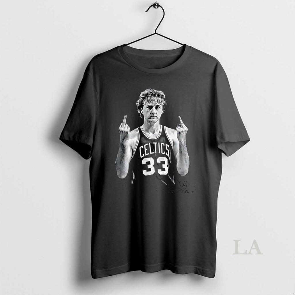 Original Larry Bird Middle Finger Meme