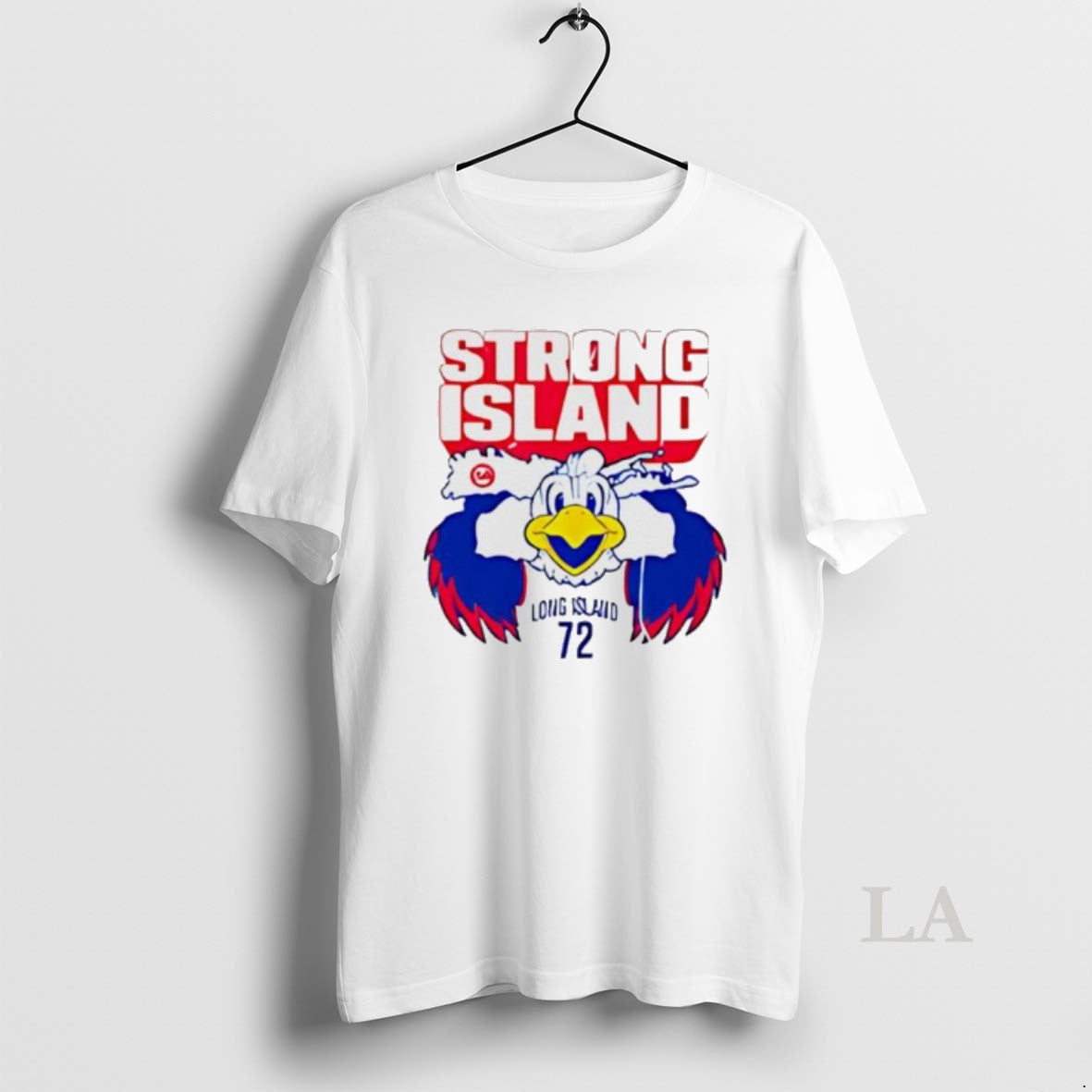 Original Long Island Nets Strong Island Mascot