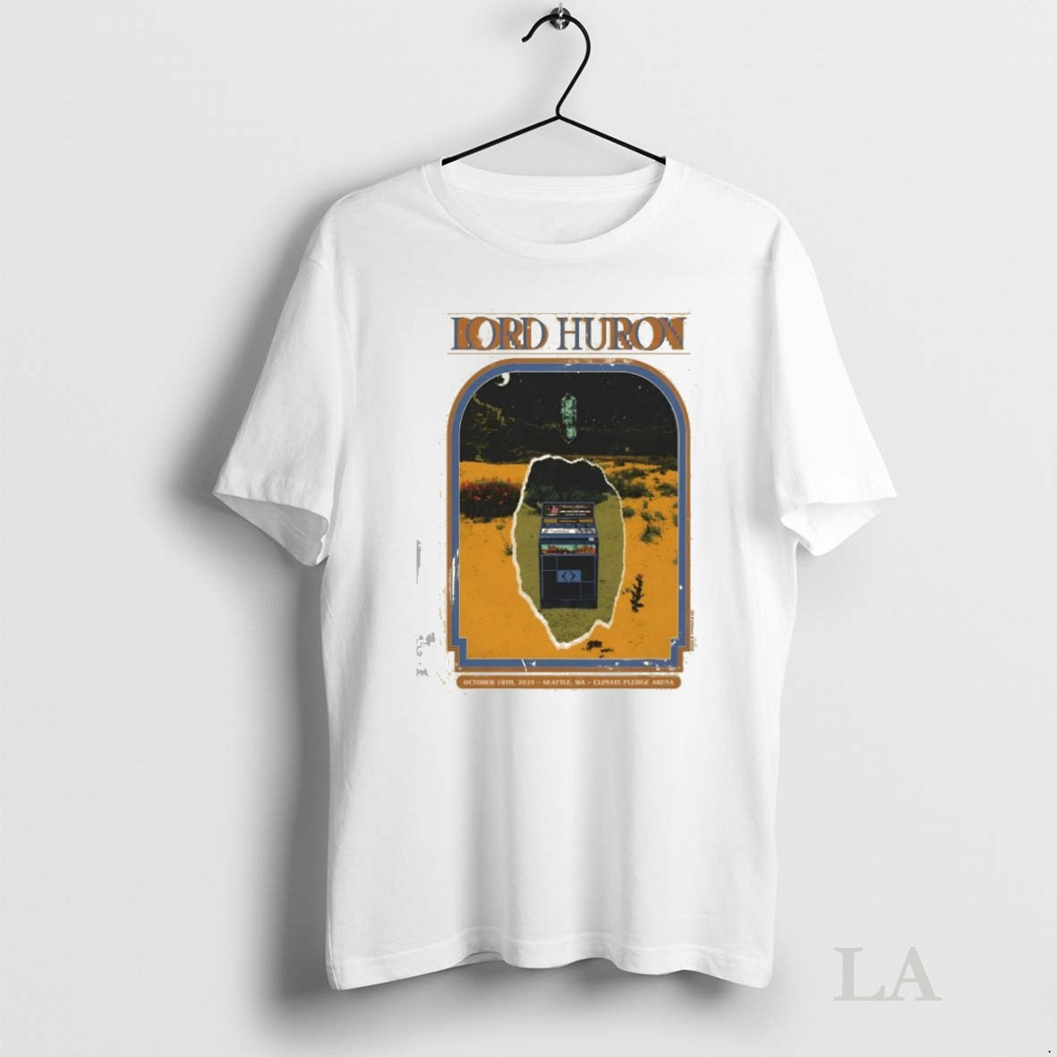 Original Lord Huron Climate Pledge Arena In Seattle Wa Oct 18 2025 Tee Sweater