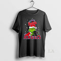 Original Los Angeles Angels Baseball Grinch Holding Helmet Christmas