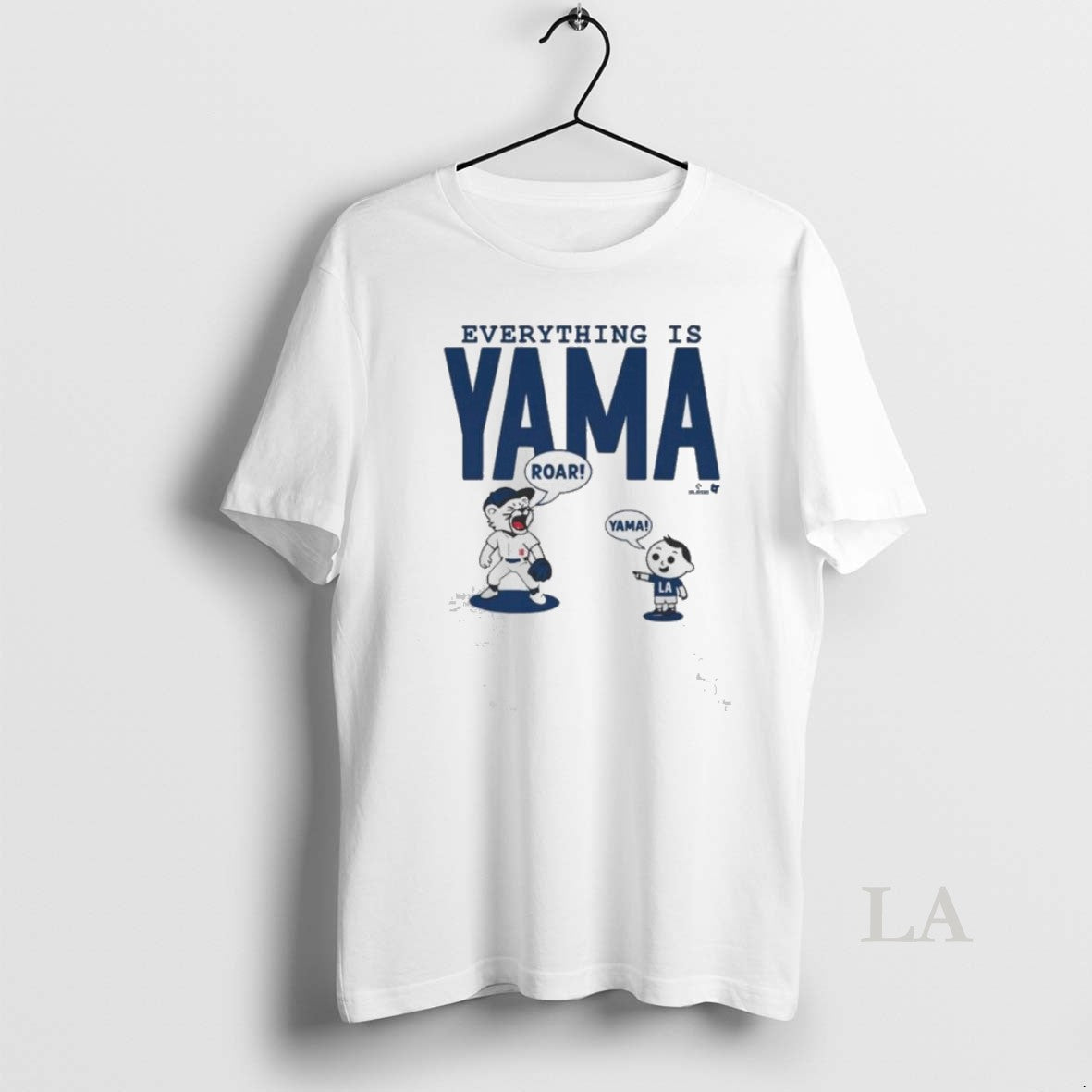 Original Los Angeles Baseball Yoshinobu Yamamoto Everything Is Yama
