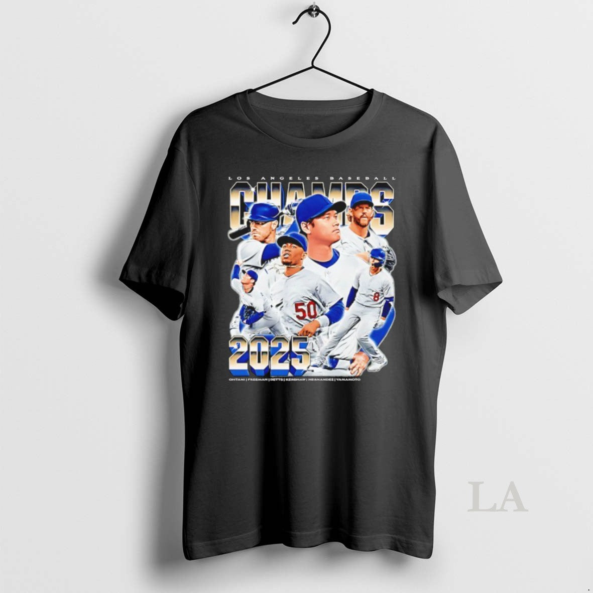 Original Los Angeles Dodgers 2025 World Champs Vintage Graphic