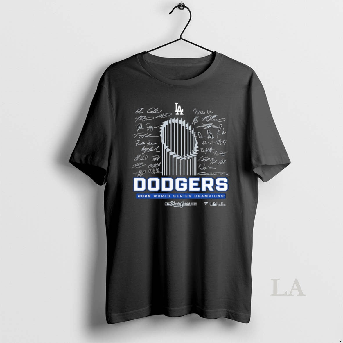 Original Los Angeles Dodgers 2025 World Series Champions Signature Roster