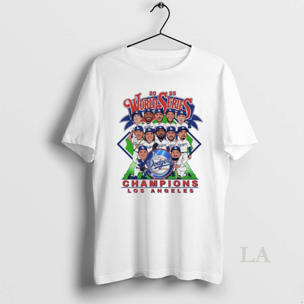 Original Los Angeles Dodgers 2025 World Series Champions Players Signatures