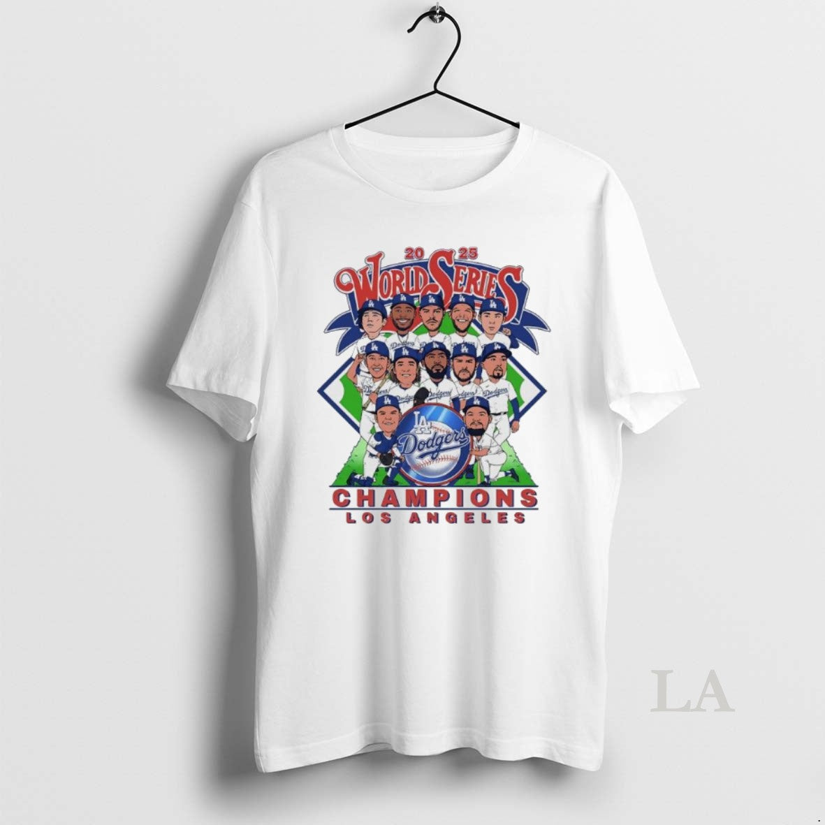 Original Los Angeles Dodgers 2025 World Series Champions Players Signatures
