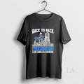 Original Los Angeles Dodgers Back 2 Back 2025 World Champions Players Names City Skyline