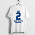Original Los Angeles Dodgers Back 2 Back Champs Ruining Baseball World Series Champions 2025