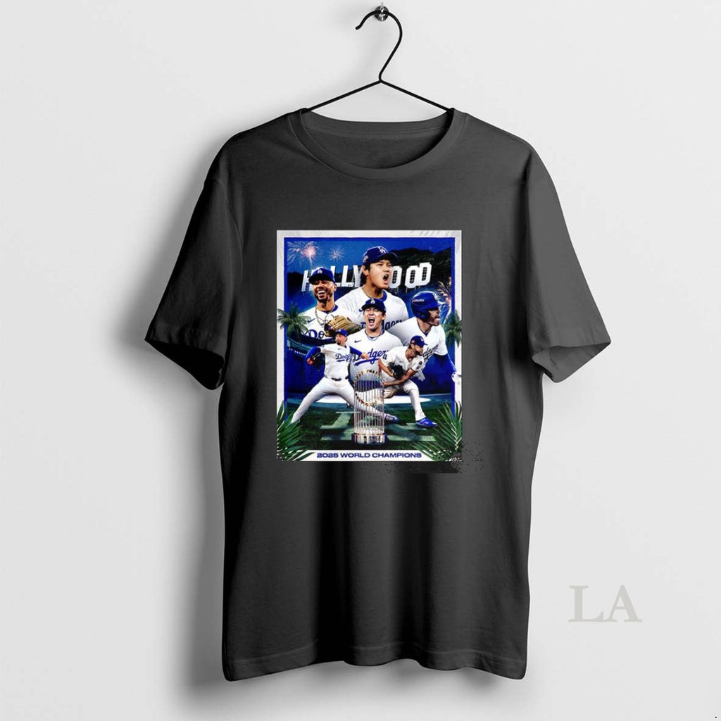 Original Los Angeles Dodgers Hollywood Back To Back World Series Champions