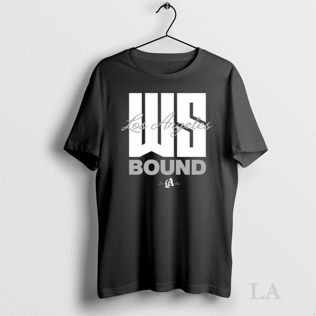 Original Los Angeles Dodgers Mlb 2025 Nlcs Ws World Series Bound Tee Sweater
