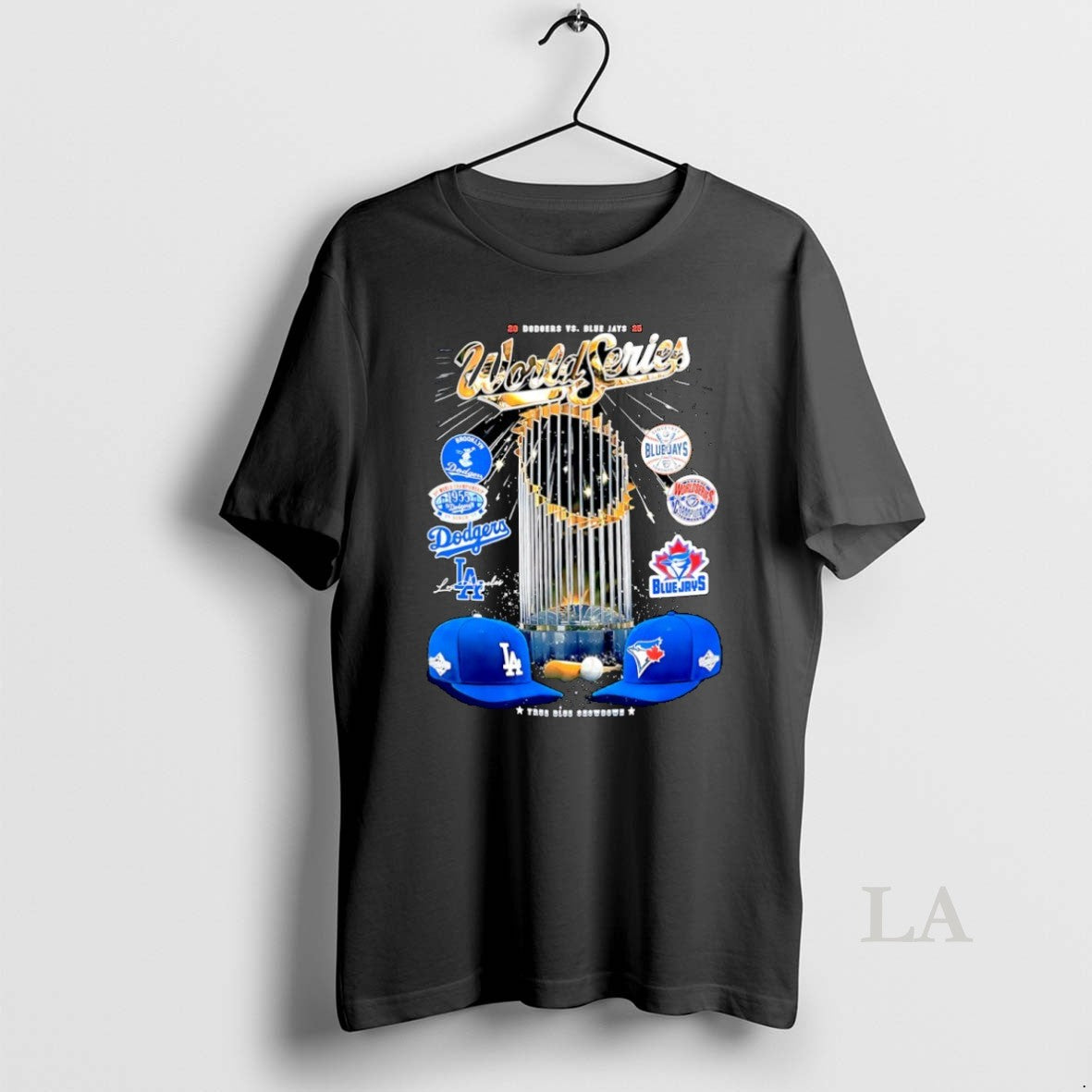 Original Los Angeles Dodgers Vs Toronto Blue Jays 2025 World Series Trophy Logo