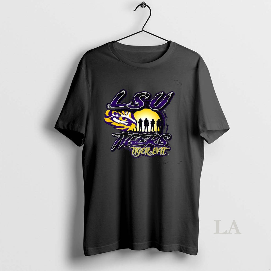 Original Louisiana State University Tigers Football Tiger Bait Silhouette Player