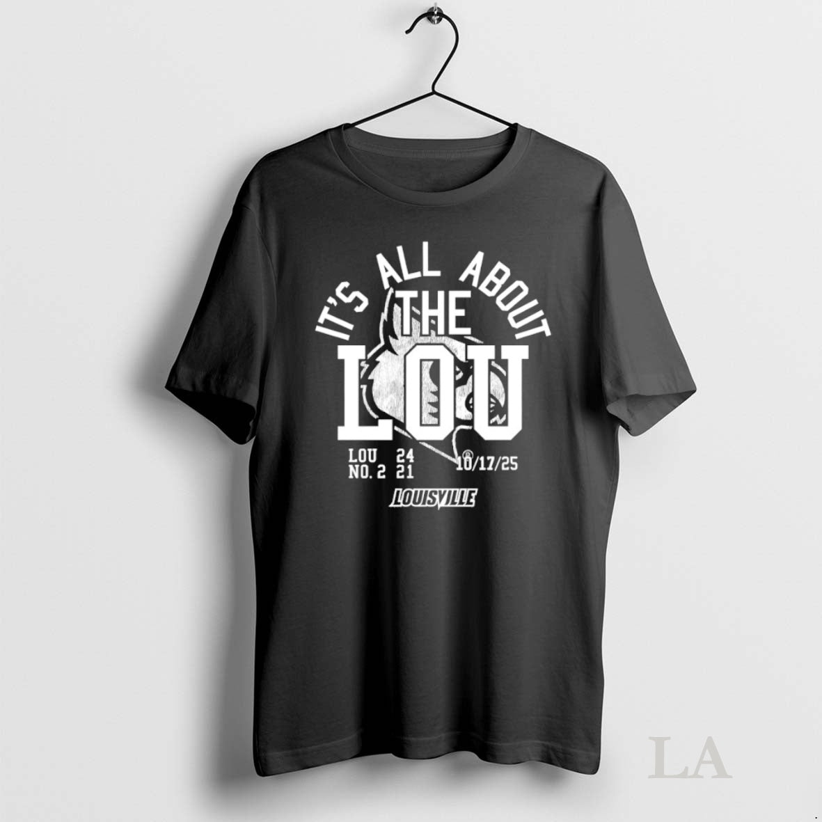 Original Louisville Cardinals Football Its All About The Lou 2025 Tee Sweater