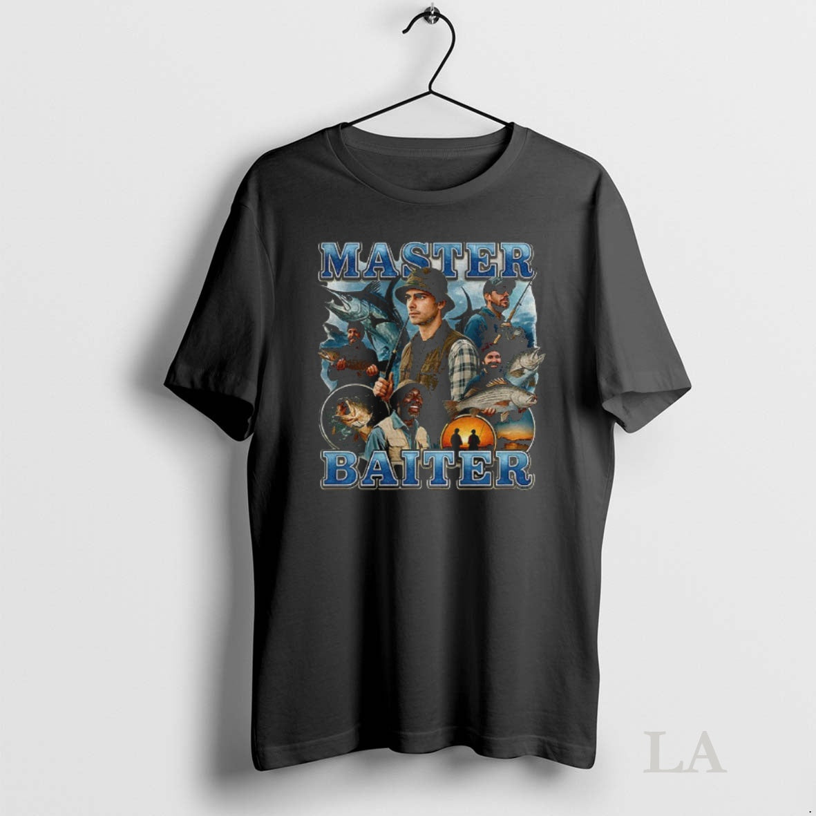 Original Master Baiter Fishing Graphic Vintage