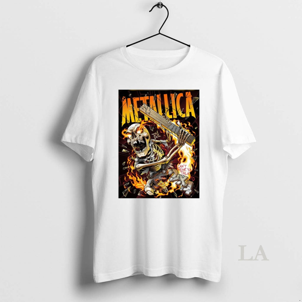 Original Metallica I Cant Hear Ya Talk To 2x4 2025 Skeleton