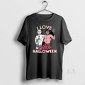 Original Michael Myers And Freddy Krueger I Love Gay Halloween