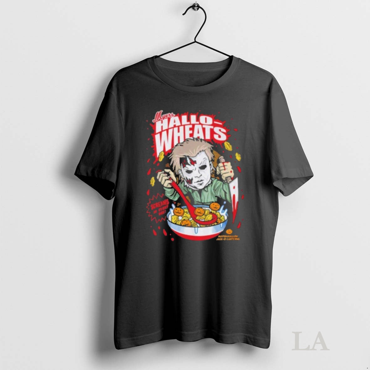 Original Michael Myers Hallo Wheats Halloween Tee Sweater