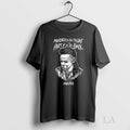 Original Michael Myers Mullet Lowlifes Murder In The Front Party In The Back Halloween Tee