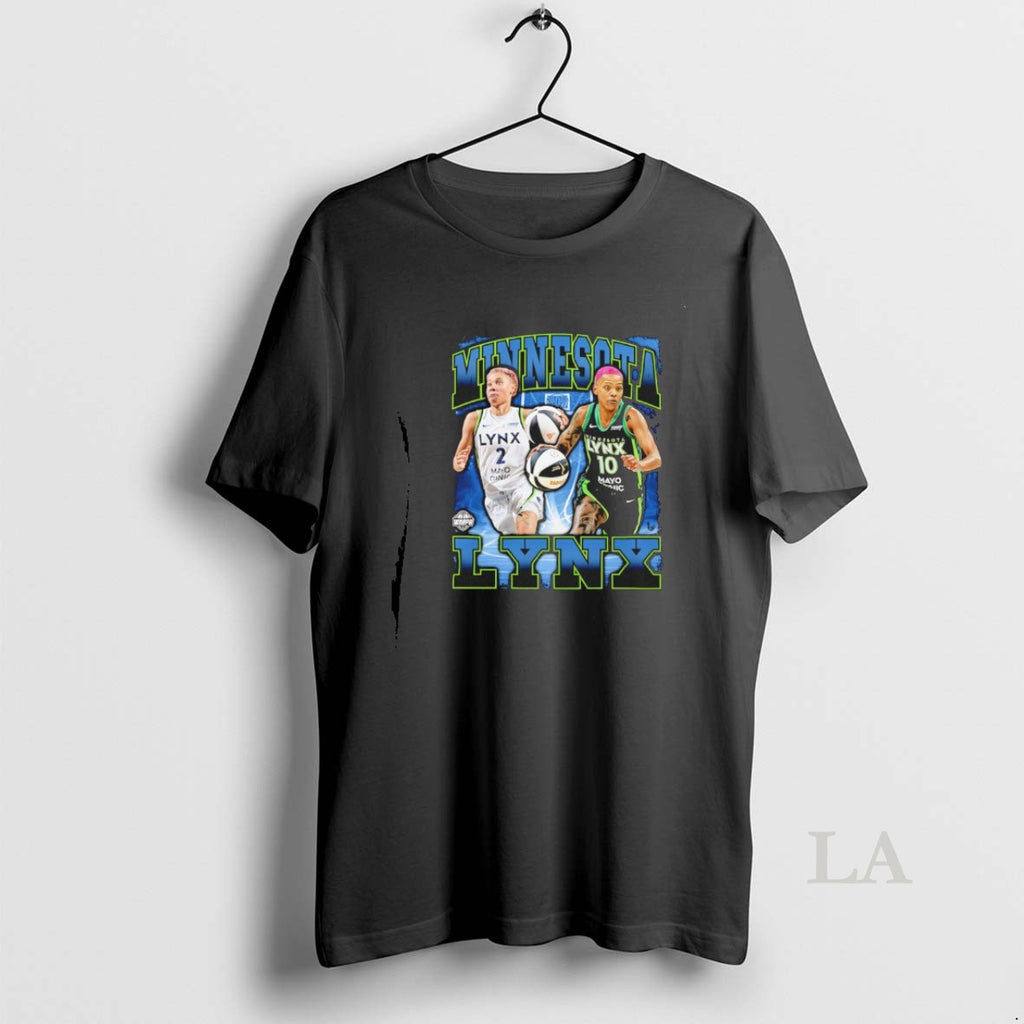 Original Minnesota Lynx Courtney Williams And Natisha Hiedeman Player Graphic