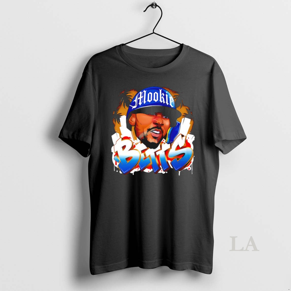 Original Mookie Betts Los Angeles Dodgers Baseball Graffiti