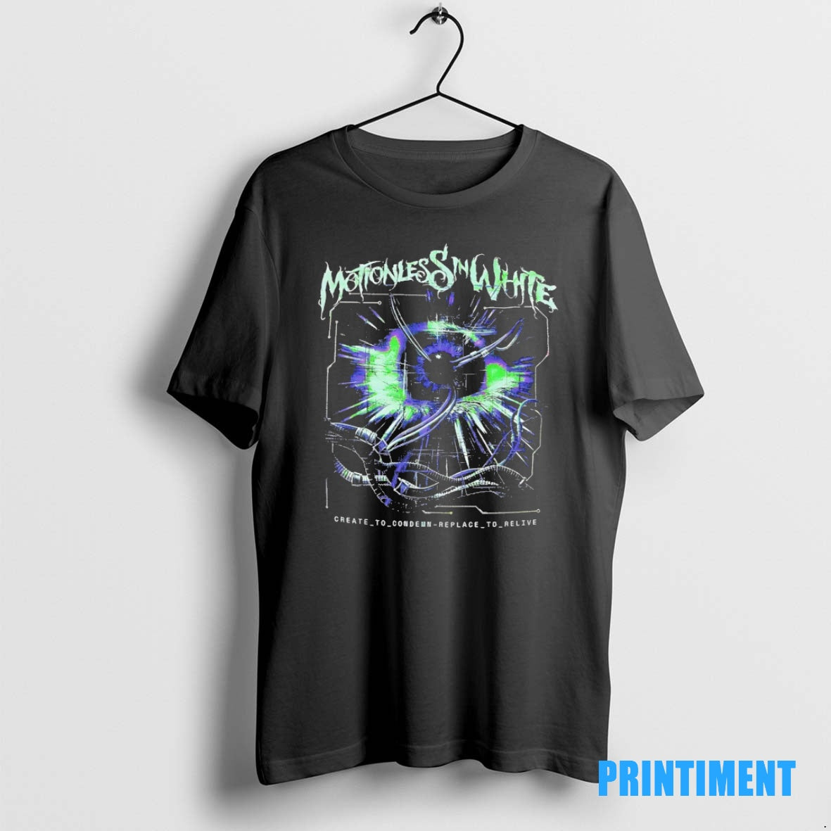 Official Motionless In White Sign Of Life Eye Tee Sweater