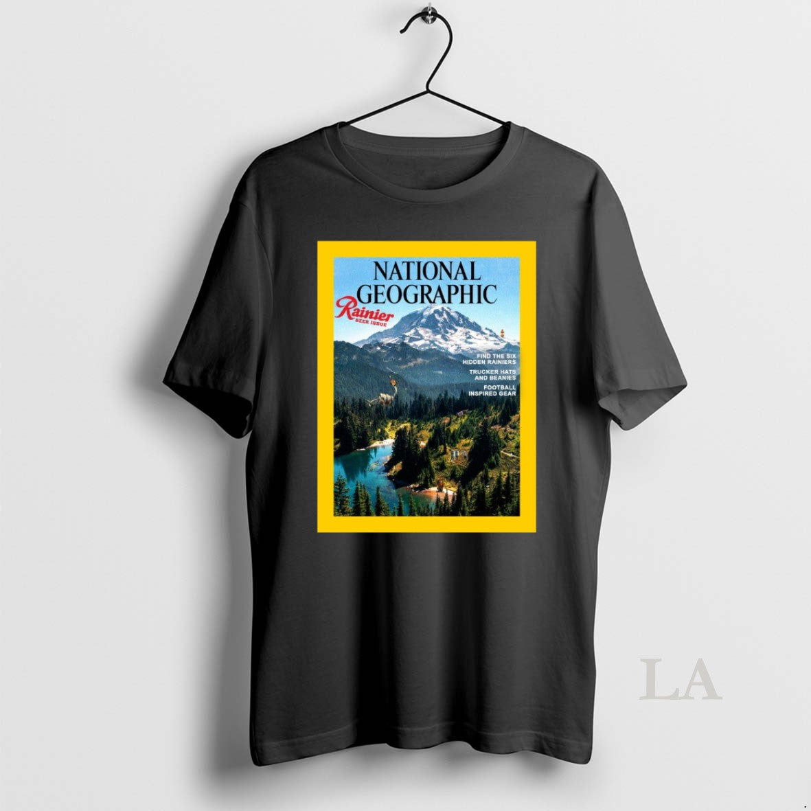 Original National Geographic Rainier Beer Issue Find The Six Hidden Rainiers Trucker Hats And Beanies