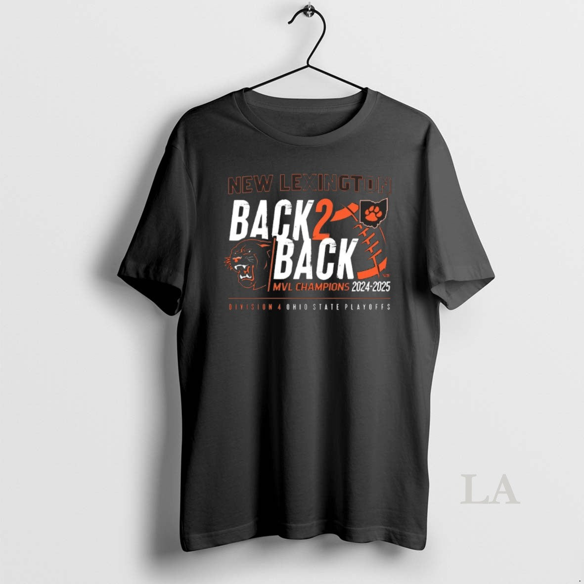 Original New Lexington Football Back 2 Back Mvl Champions 2024 2025 Division 4 Ohio State