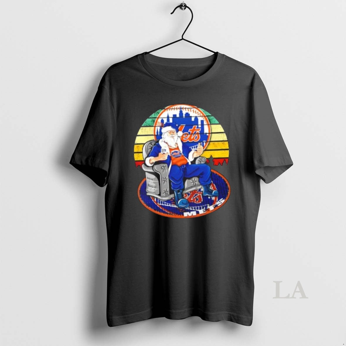 Original New York Mets X Santa Claus Christmas Vintage