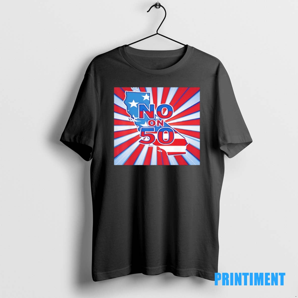 Official No On 50 California Election Proposition Tee Sweater