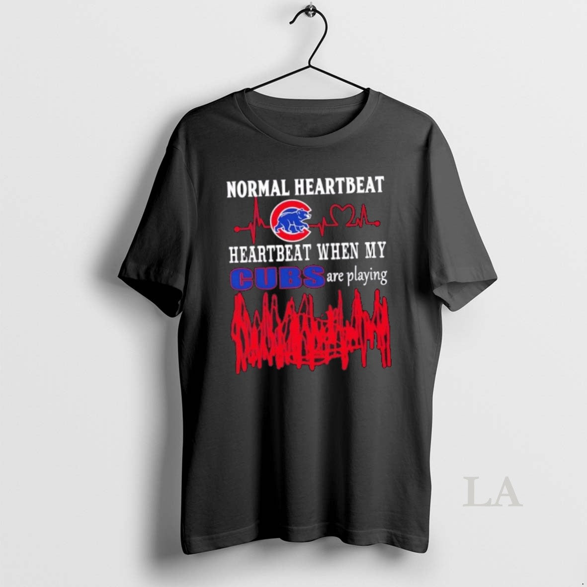 Original Normal Heartbeat Heartbeat When My Chicago Cubs Baseball Are Playing