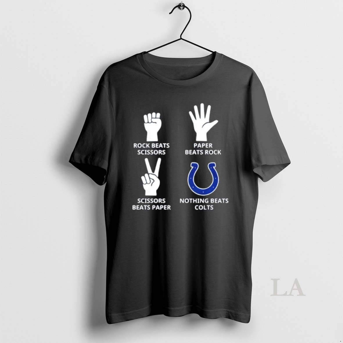 Original Nothing Beats Indianapolis Colts Rock Beats Scissors Paper Beats Rock