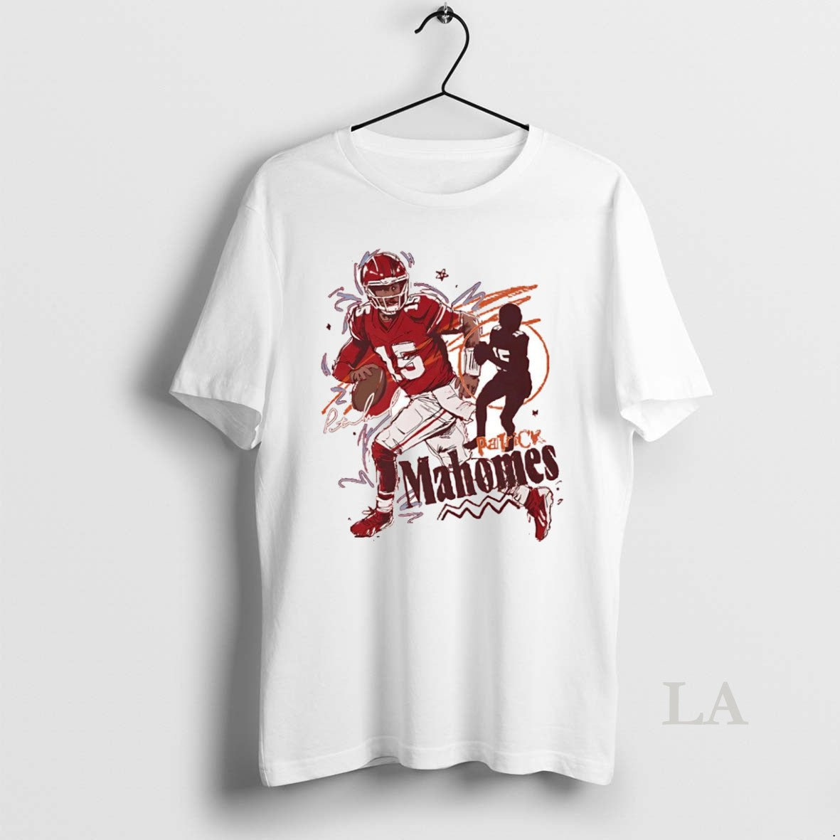 Original Patrick Mahomes Running Signature Kansas City Chiefs