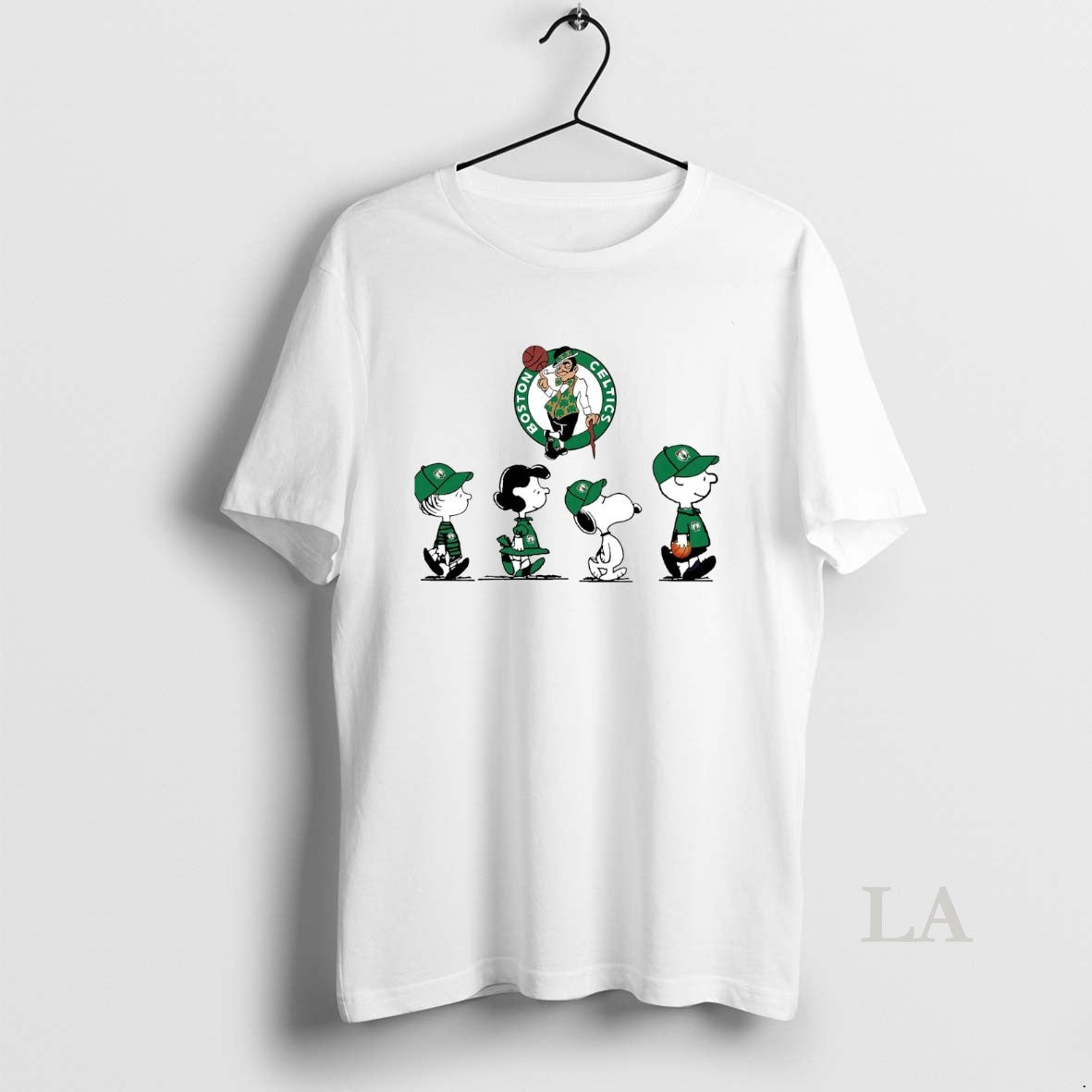 Original Peanuts Characters Boston Celtics