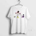 Original Pedri Pulling Vinicius Cartoon