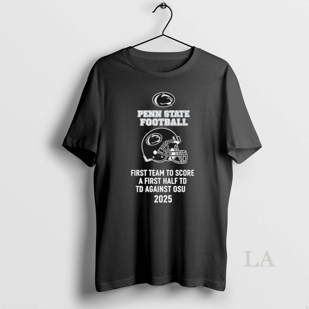 Original Penn State Nittany Lions First Team To Score A First Half Td Against Osu