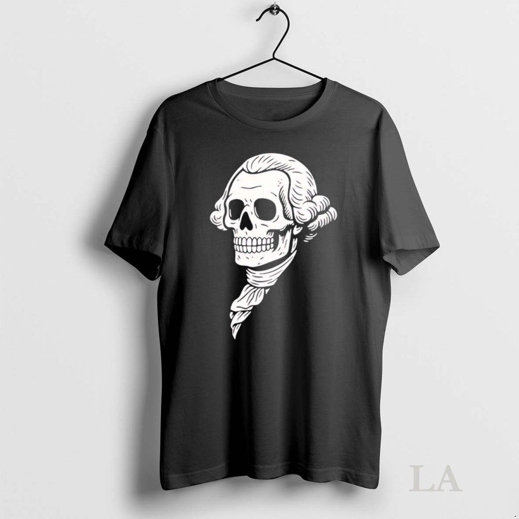 Original Poor Richard Monogram George Washington Skull Logo